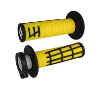 ODI Poignée 2T/4T MX V2 Lock-On Emig 2.0 V2 Moto Enduro Cross Jaune/Noir
