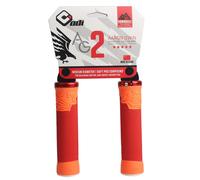 Odi-Poignées De Guidon De Vélo Ag2,Verrouillables,Intégrées,Étanches,Amortissement,Mancommuniste Vtt,Pièce De Vélo - Type M1-Red-Orange