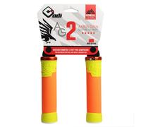 Odi-Poignées De Guidon De Vélo Ag2,Verrouillables,Intégrées,Étanches,Amortissement,Mancommuniste Vtt,Pièce De Vélo - Type M1-Orange-Yellow