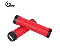 Odi-Poignées De Guidon De Vélo En Silicone,Anti-Aldes,Absorption Des Chocs,Double Anneau De Verrouillage Pour Vtt,Pièces De Vélo Pliantes Bmx - Type Red