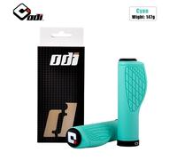 Odi-Poignées De Guidon De Vélo En Silicone Avec Anneau De Verrouillage,Poignée De Vélo De Montagne Anti-Ald,Adaptée Pour Bromsilice,Vtt,Bmx,Vélo Pliant,22.2mm - Type Bianchi Green