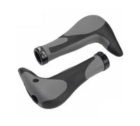 Odi - Poignées De Guidon De Vélo en Silicone, Cornes Intégralement Formées, Repose-Main De Cyclisme, Vélo Pliant De Montagne, Anneau De Verrouillage poignées de guidons