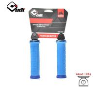 Odi-Poignées De Guidon De Vtt Elite Pro V2.1 À Verrouillage,En Alliage D'aluminium + Gel De Pton - Type Silica Gel Blue