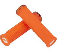 Paire de Poignées Vtt Elite Flow Verrou Sur 2.1 130mm Orange 121700003 Odi Vélo