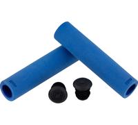 ODI Poignées de guidon flottantes série F-1 bleue 130 mm