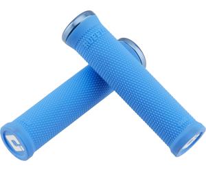 ODI Poignées de guidon Lock-On Ruffian v2.1 bleue 135 mm