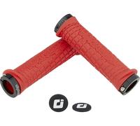 ODI Poignées de guidon verrouillables MTB Troy Lee Designs rouge 130 mm