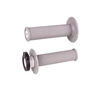 ODI Poignées MX V2 Lock-on NO-Waffle Gris