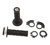 ODI Grips Poignées de guidon Rogue MX Lock-on semi-gauffré – Lot de 2 Noir Taille unique