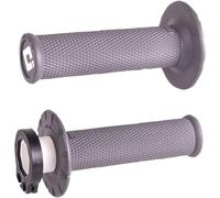 ODI Grips – Poignées No Waffe MX V2 – Lock-on – Gris