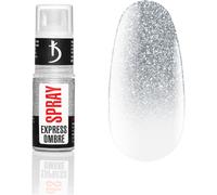 Odi Professional Ombre Spray Dessin Pour Ongles Silver Glitter 7,5g - Vernis À Ongles Poudre Diamond - Powder Ombre Paillettes Spray Nail Art It Manucure Effet Brillant - Facile À Utiliser