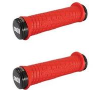 ODI Grips Poignées Troy Lee Designs Lock-On 130 mm Verrouillables Rouge