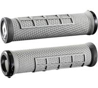 ODI Grips – Poignées Elite Flow Lockon – 130/130 mm – Gris