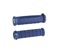 ODI Grips Poignées Elite Pro Lock-on 130/130 mm Bleu Navy