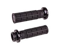 ODI V-Twin Lock-on™ Hart-Luck Signature Hing Full-Waffle Grip (Throttle By Wire) - Harley Davidson 2008-