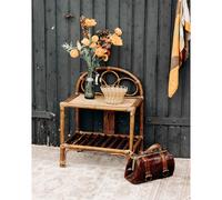 Odile, la table de chevet en rotin n°517