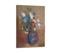 Odilon Redon Painter Works - Impression sur toile et décoration murale moderne pour chambre à coucher - 40 x 60 cm