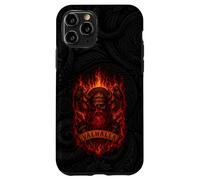Odin Draugr Valhalla Viking Skull - Norse Mythology - Fire Coque pour iPhone 11 Pro