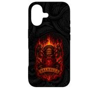 Odin Draugr Valhalla Viking Skull - Norse Mythology - Fire Coque pour iPhone 17