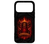 Odin Draugr Valhalla Viking Skull - Norse Mythology - Fire Coque pour iPhone 17 Pro Max