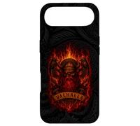 Odin Draugr Valhalla Viking Skull - Norse Mythology - Fire Coque pour iPhone Air