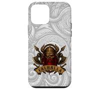 Odin Draugr Valhalla Viking Skull - Norse Mythology - Scroll Coque pour iPhone 12 Mini