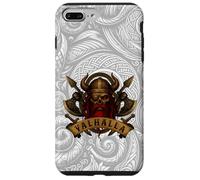 Odin Draugr Valhalla Viking Skull - Norse Mythology - Scroll Coque pour iPhone 7 Plus/8 Plus