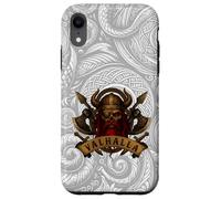 Odin Draugr Valhalla Viking Skull - Norse Mythology - Scroll Coque pour iPhone XR