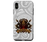 Odin Draugr Valhalla Viking Skull - Norse Mythology - Scroll Coque pour iPhone XS Max
