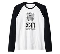 Odin Exige Que Vous grandissiez - Mythologie Viking Nordique Manche Raglan