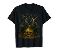 Odin Hugin Munin Mythologie Nordique Valhalla Viking T-Shirt