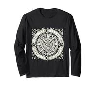 Odin Mythologie Dieu Valkyrie Valhalla Raven Nordic Thor Manche Longue