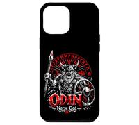 Odin Mythologie du Dieu Nordique Viking Guerrier Coque pour iPhone 12 Pro Max