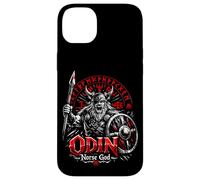 Odin Mythologie du Dieu Nordique Viking Guerrier Coque pour iPhone 14 Plus