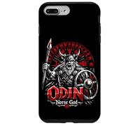 Odin Mythologie du Dieu Nordique Viking Guerrier Coque pour iPhone 7 Plus/8 Plus