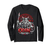 Odin Mythologie du Dieu Nordique Viking Guerrier Manche Longue
