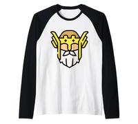 Odin Mythologie Nordique Dieu Valkyrie Valhalla Viking Manche Raglan