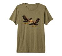 Odin Ravens Huginn et Muninn Ravens Odin's Ravens Viking Valhalla T-Shirt Haut de Gamme