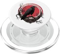 Odin Ravens Huginn & Muninn Vegvisir Vikings Myth Norse PopSockets PopGrip pour MagSafe