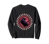 Odin Ravens Huginn & Muninn Vegvísir Vikings Mythe Sweatshirt