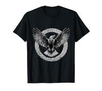 Odin Ravens Viking Vegvisir Mythologie nordique Odin Runes T-Shirt