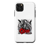 Odin Viking, Dieu Nordique, Corbeaux, Loups, Valhalla Coque pour iPhone 11 Pro Max