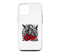 Odin Viking, Dieu Nordique, Corbeaux, Loups, Valhalla Coque pour iPhone 12/12 Pro