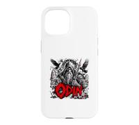 Odin Viking, Dieu Nordique, Corbeaux, Loups, Valhalla Coque pour iPhone 15