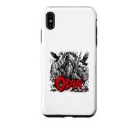 Odin Viking, Dieu Nordique, Corbeaux, Loups, Valhalla Coque pour iPhone XS Max