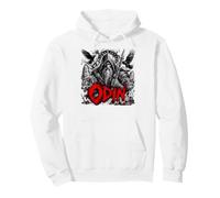 Odin Viking, Dieu Nordique, Corbeaux, Loups, Valhalla Sweat à Capuche