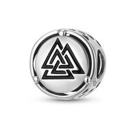 Odins - Breloque nœud en argent sterling 925 - Pour bracelets et colliers