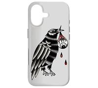 Odins Raven Huggin Munnin Blackwork Mythologie Viking Nordique Coque pour iPhone 17