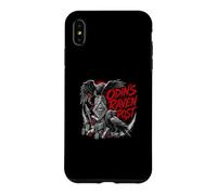 Odins Raven Post Norse Viking Ravens Mythology Warrior Coque pour iPhone XS Max