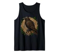 Odin's Raven Viking Valhalla Mythologie païenne Nœud celtique Débardeur